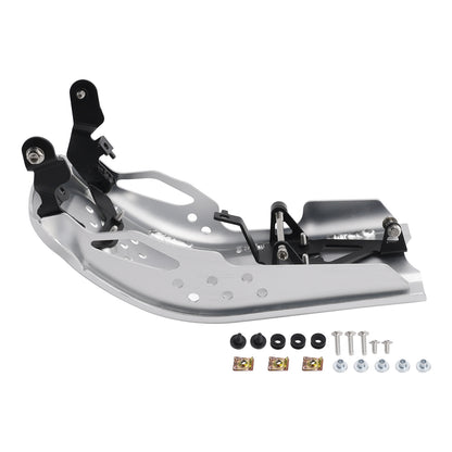 Aluminum Sump Guard Bash Plate Silver For Speed 400 Scrambler 400 X 2024-2026