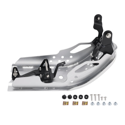 Aluminum Sump Guard Bash Plate Silver For Speed 400 Scrambler 400 X 2024-2026