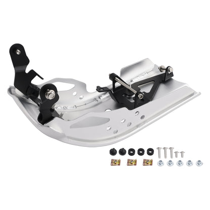 Aluminum Sump Guard Bash Plate Silver For Speed 400 Scrambler 400 X 2024-2026
