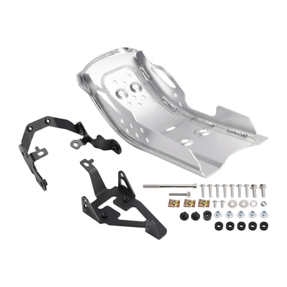 Aluminum Sump Guard Bash Plate Silver For Speed 400 Scrambler 400 X 2024-2026