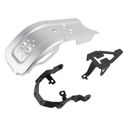 Aluminum Sump Guard Bash Plate Silver For Speed 400 Scrambler 400 X 2024-2026