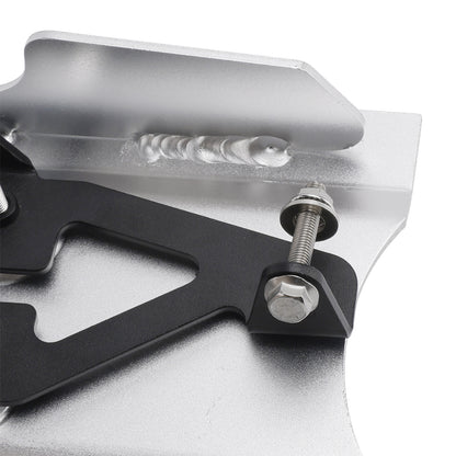 Aluminum Sump Guard Bash Plate Silver For Speed 400 Scrambler 400 X 2024-2026