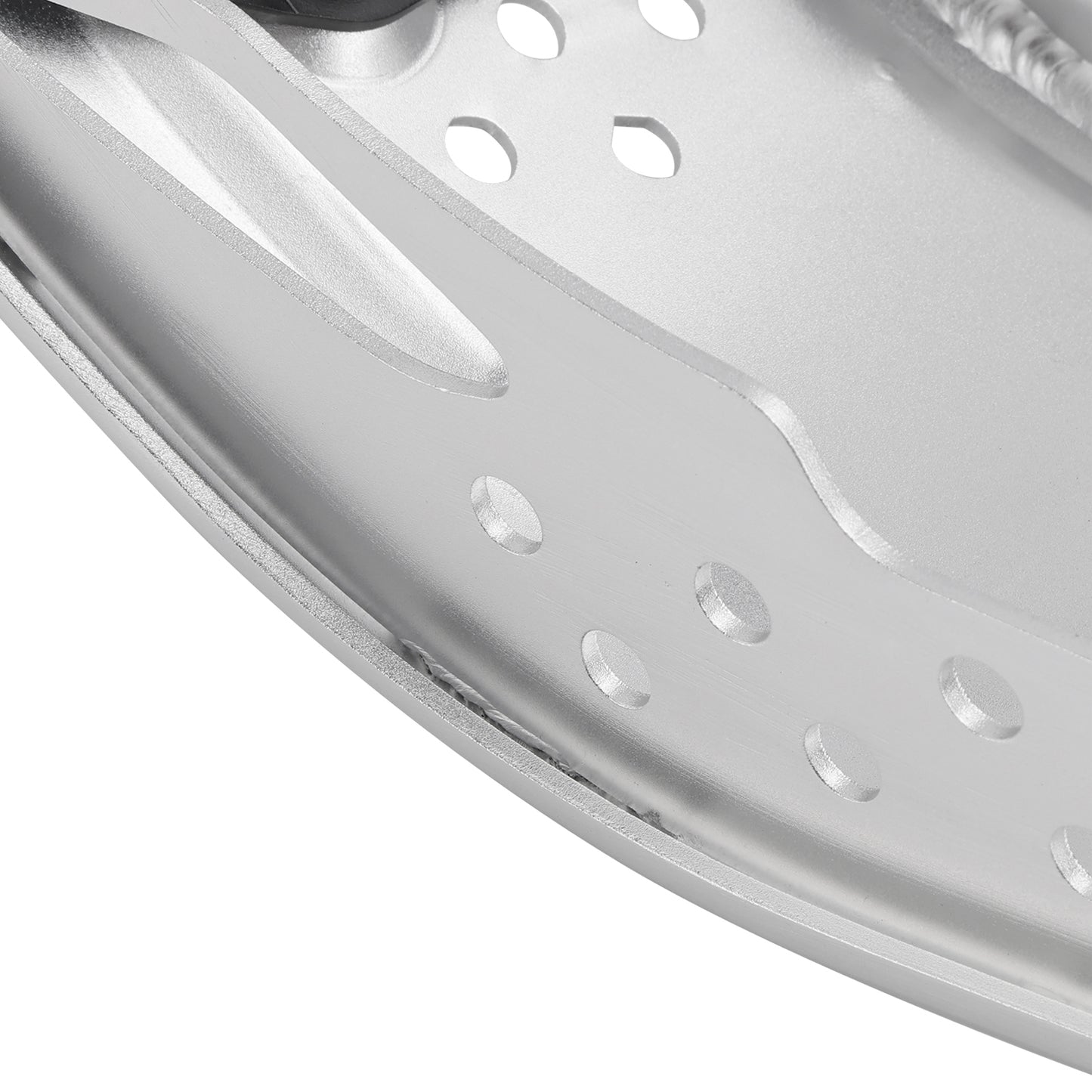 Aluminum Sump Guard Bash Plate Silver For Speed 400 Scrambler 400 X 2024-2026
