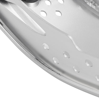 Aluminum Sump Guard Bash Plate Silver For Speed 400 Scrambler 400 X 2024-2026