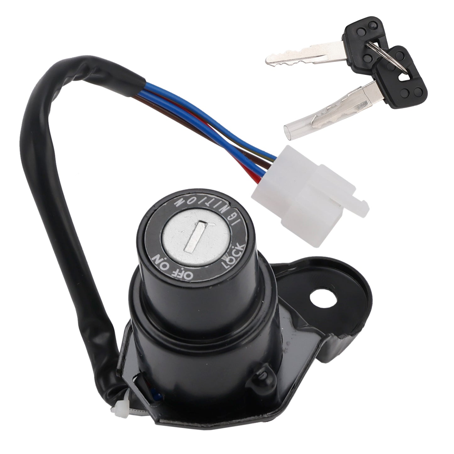 4-Pin Ignition Key Switch For Yamaha Virago 535 XV535 XV500 S 1989-2001