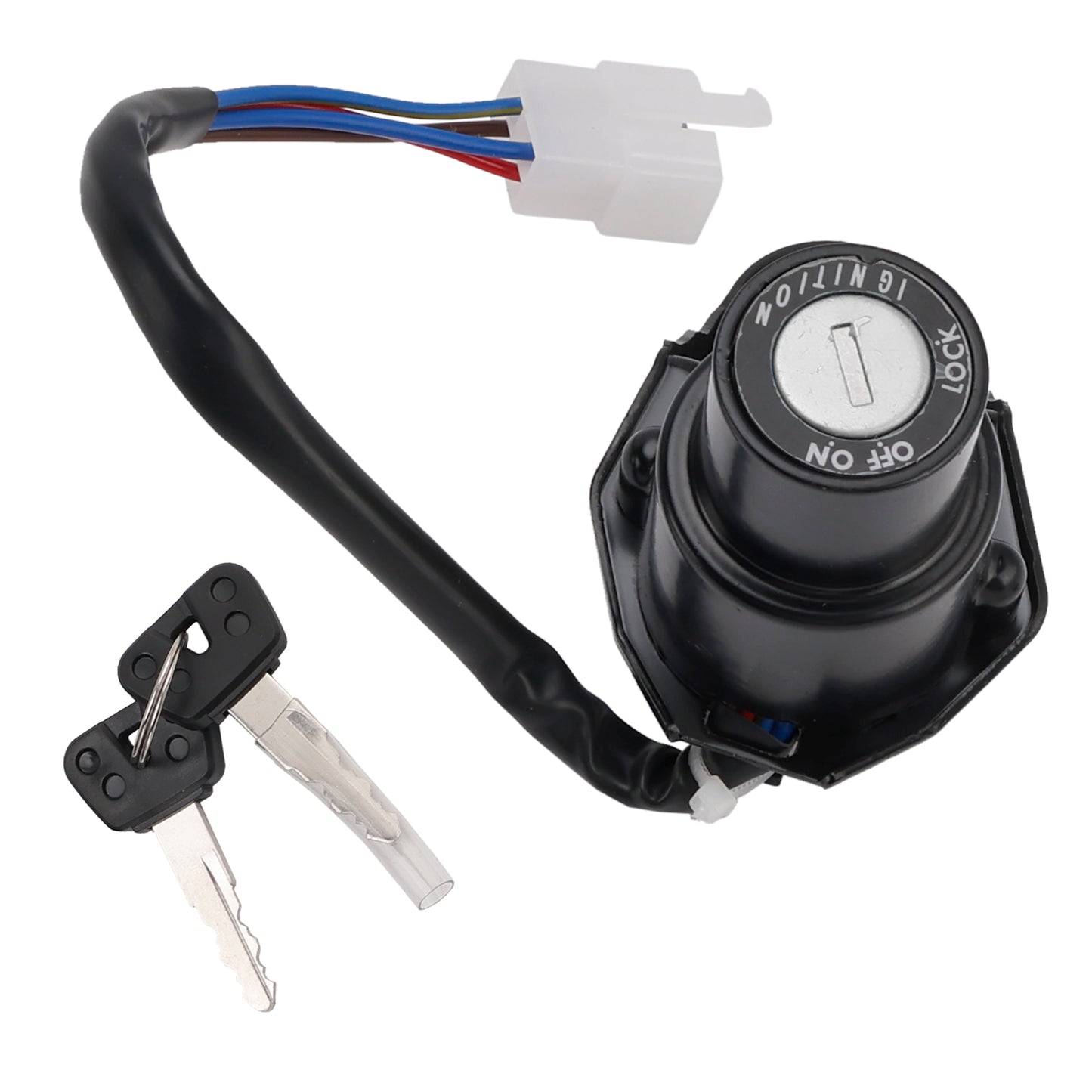 4-Pin Ignition Key Switch For Yamaha Virago 535 XV535 XV500 S 1989-2001