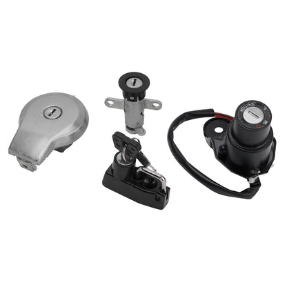 Ignition Key Switch Fuel Cap Helmet Seat Lock Set For Yamaha XV400 Virago 91-94