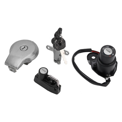 Ignition Key Switch Fuel Cap Helmet Seat Lock Set For Yamaha XV400 Virago 91-94