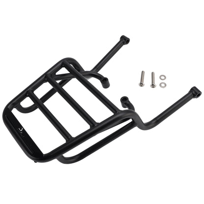 Black Rear Luggage Rack Carrier For Himalayan and Scram 411 2022 2023 2024