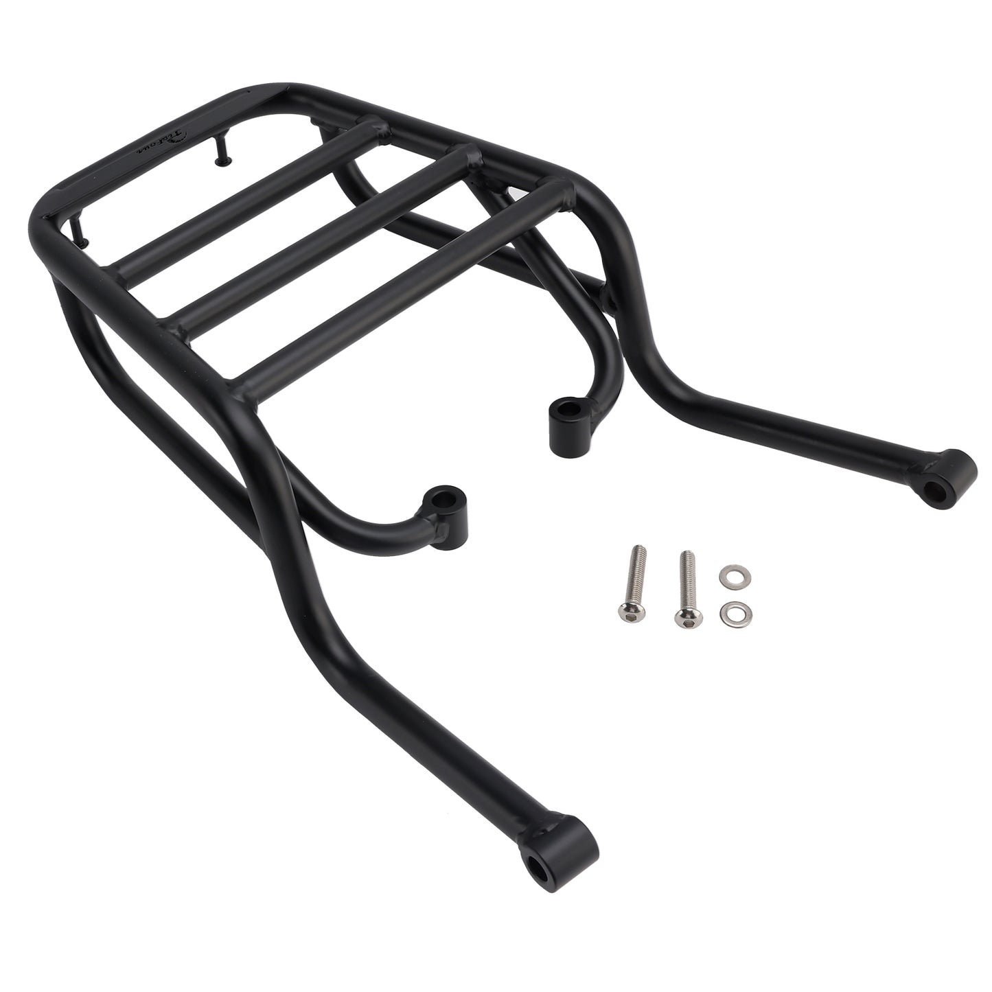 Black Rear Luggage Rack Carrier For Himalayan and Scram 411 2022 2023 2024