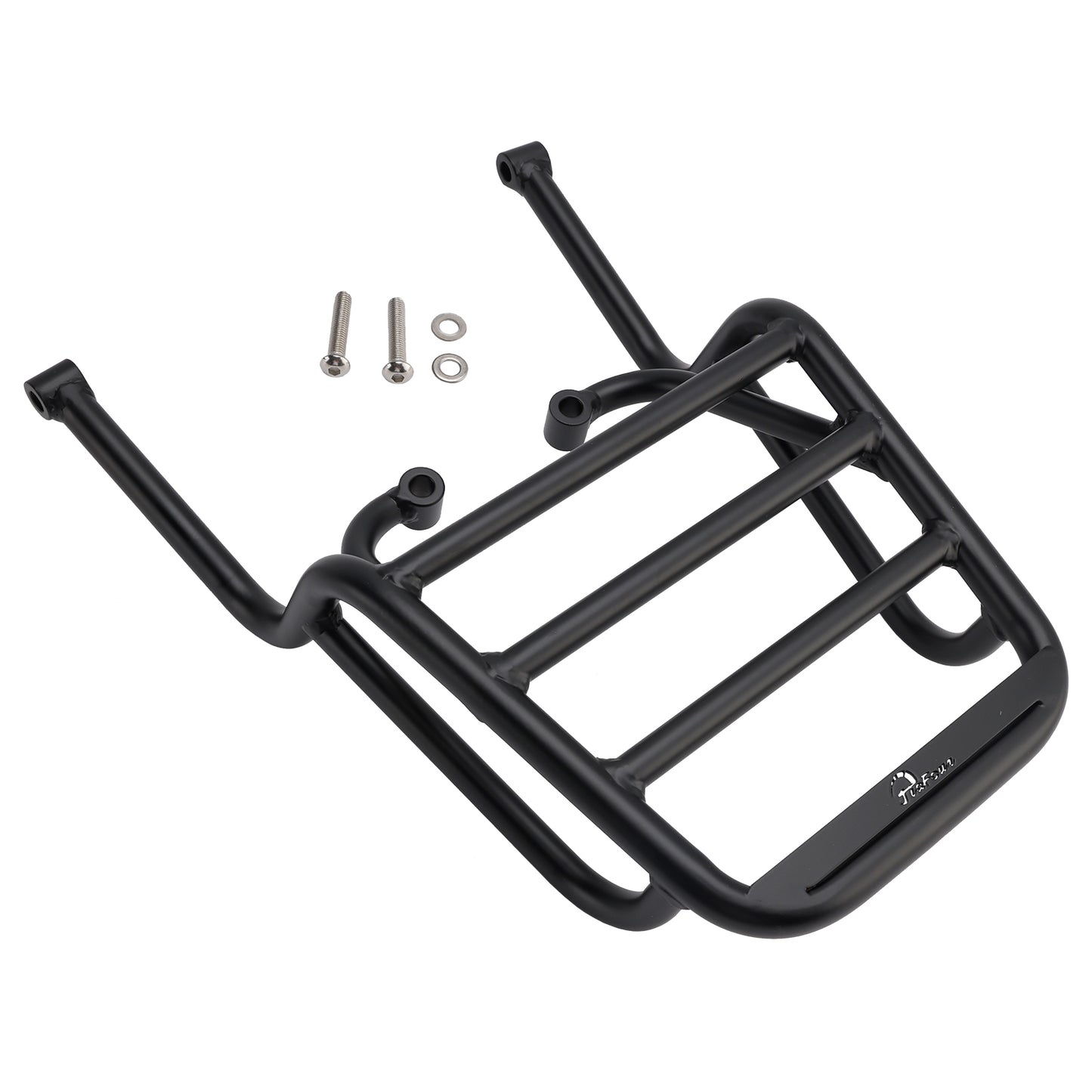 Black Rear Luggage Rack Carrier For Himalayan and Scram 411 2022 2023 2024