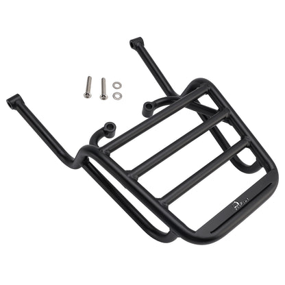 Black Rear Luggage Rack Carrier For Himalayan and Scram 411 2022 2023 2024