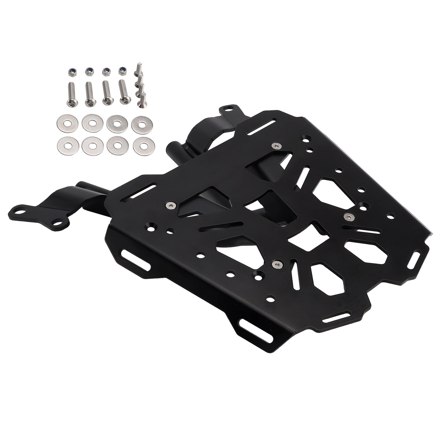Black Rear Luggage Rack Carrier For Honda NX400 CB400X CB500F CB500X NX500