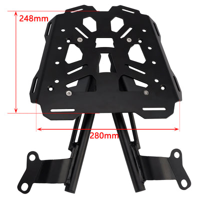 Black Rear Luggage Rack Carrier For Honda NX400 CB400X CB500F CB500X NX500