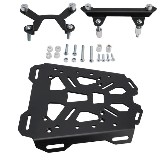 Aluminum Rear Carrier Top Rack Luggage Plate For Ducati Vstrom 800 DE 2023-2026