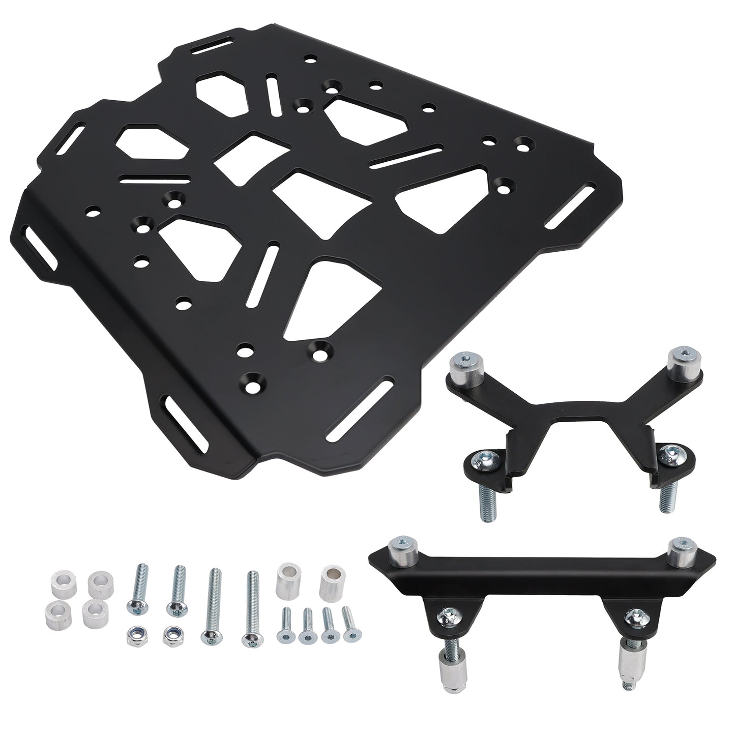 Aluminum Rear Carrier Top Rack Luggage Plate For Ducati Vstrom 800 DE 2023-2026