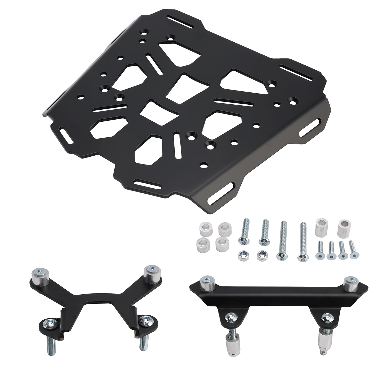 Aluminum Rear Carrier Top Rack Luggage Plate For Ducati Vstrom 800 DE 2023-2026