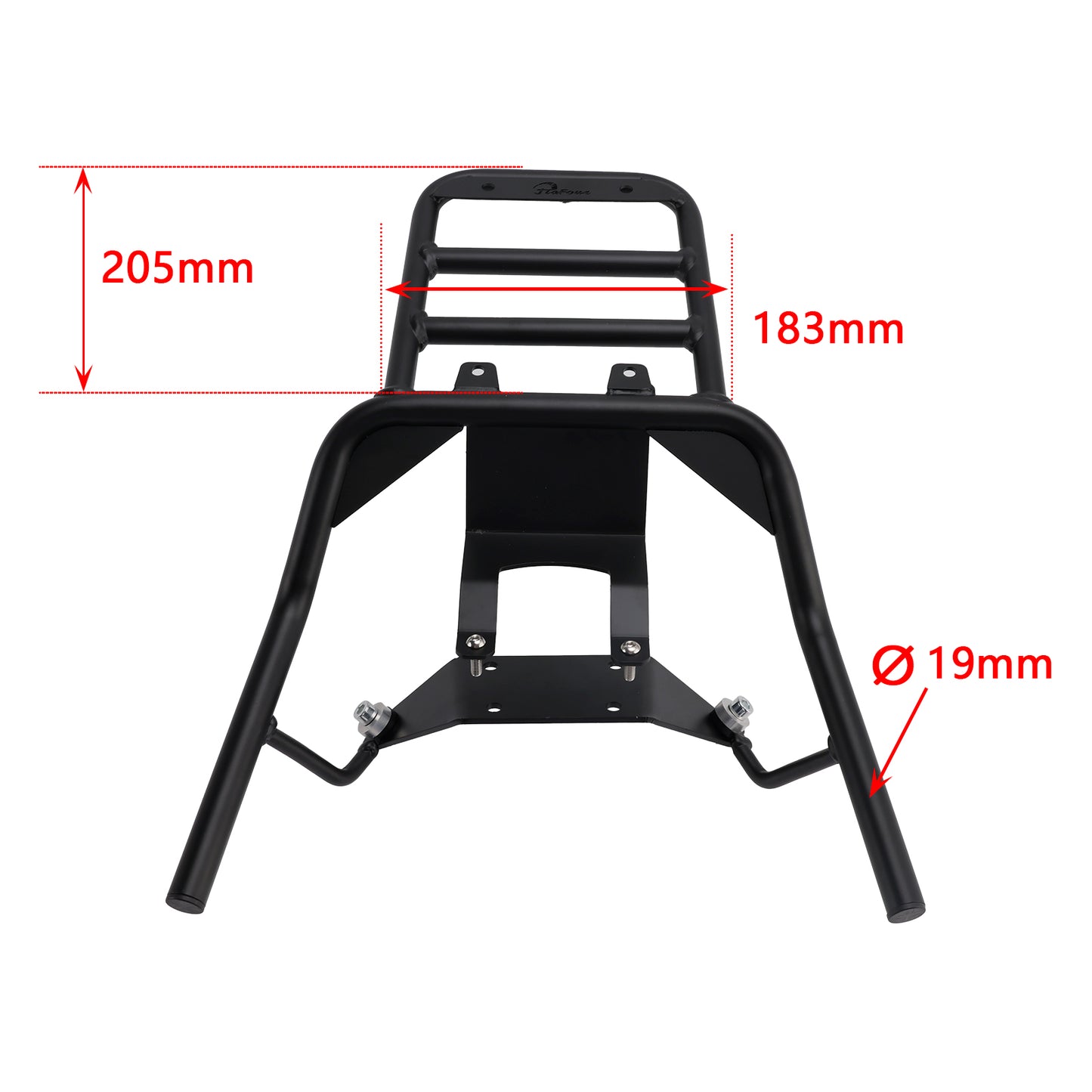 Black Rear Luggage Rack Cargo Carrier For Yamaha XSR125 XSR 125 2024 2025