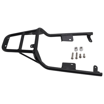 Black Rear Luggage Rack Cargo Carrier For Kawasaki W230 Meguro S1 2025 2026
