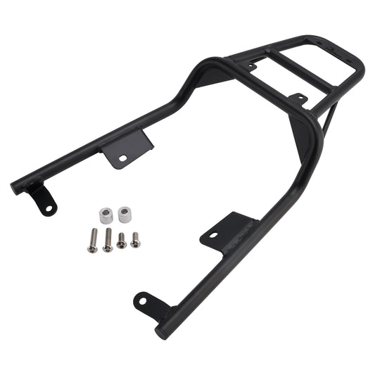 Black Rear Luggage Rack Cargo Carrier For Kawasaki W230 Meguro S1 2025 2026