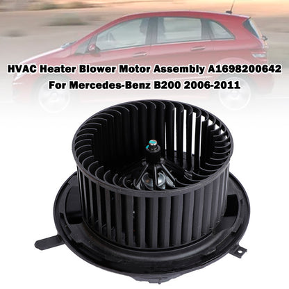 HVAC Heater Blower Motor Assembly A1698200642 For Mercedes-Benz B200 2006-2011