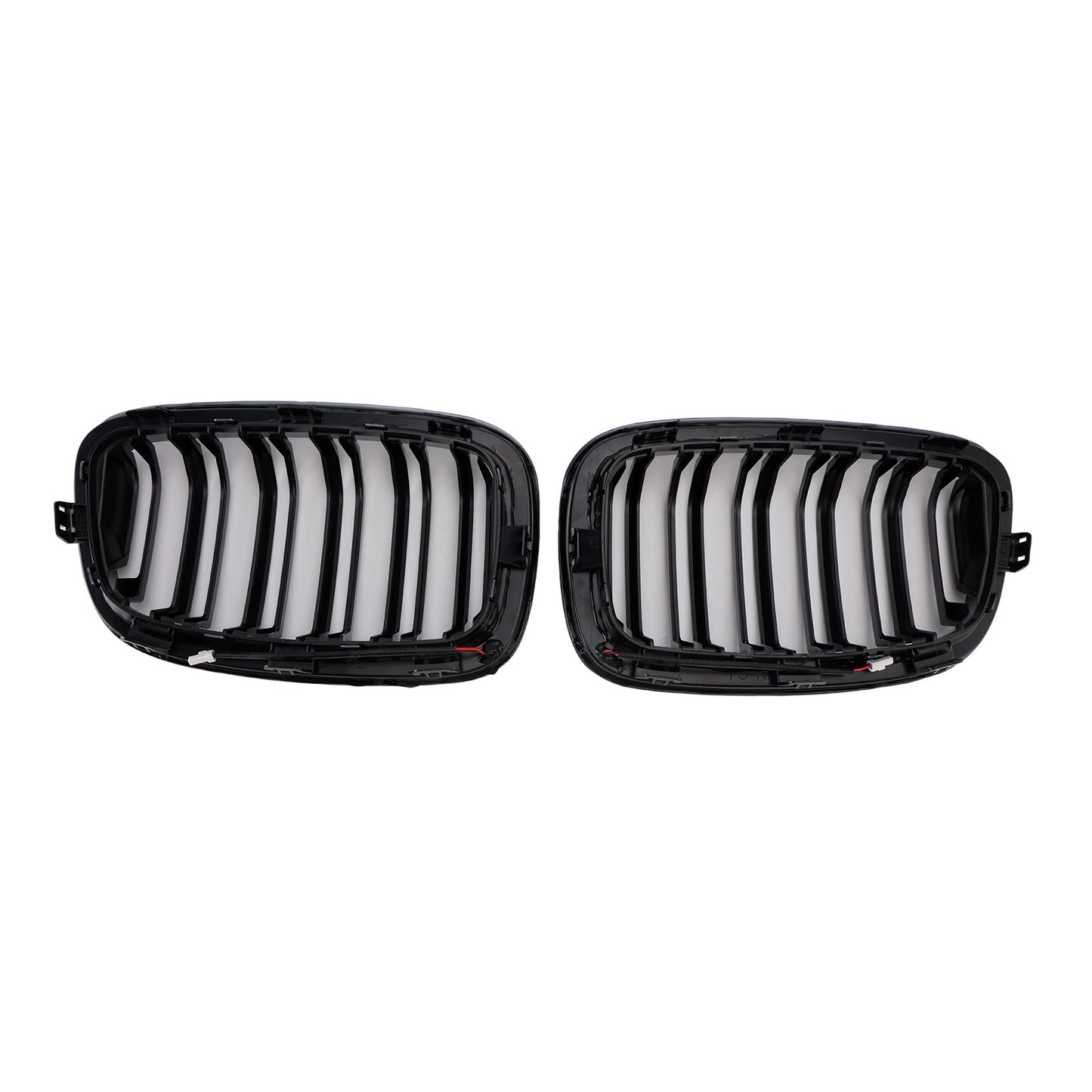 2PCS Front Bumper Kidney Grille Grill Fit BMW 1 Series F20 F21 2012-2014