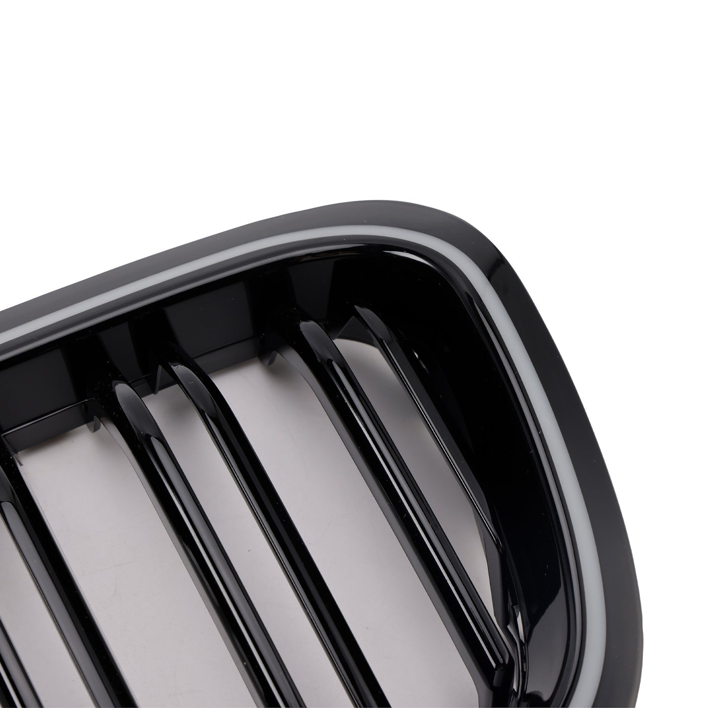 2PCS Front Bumper Kidney Grille Grill Fit BMW 1 Series F20 F21 2012-2014