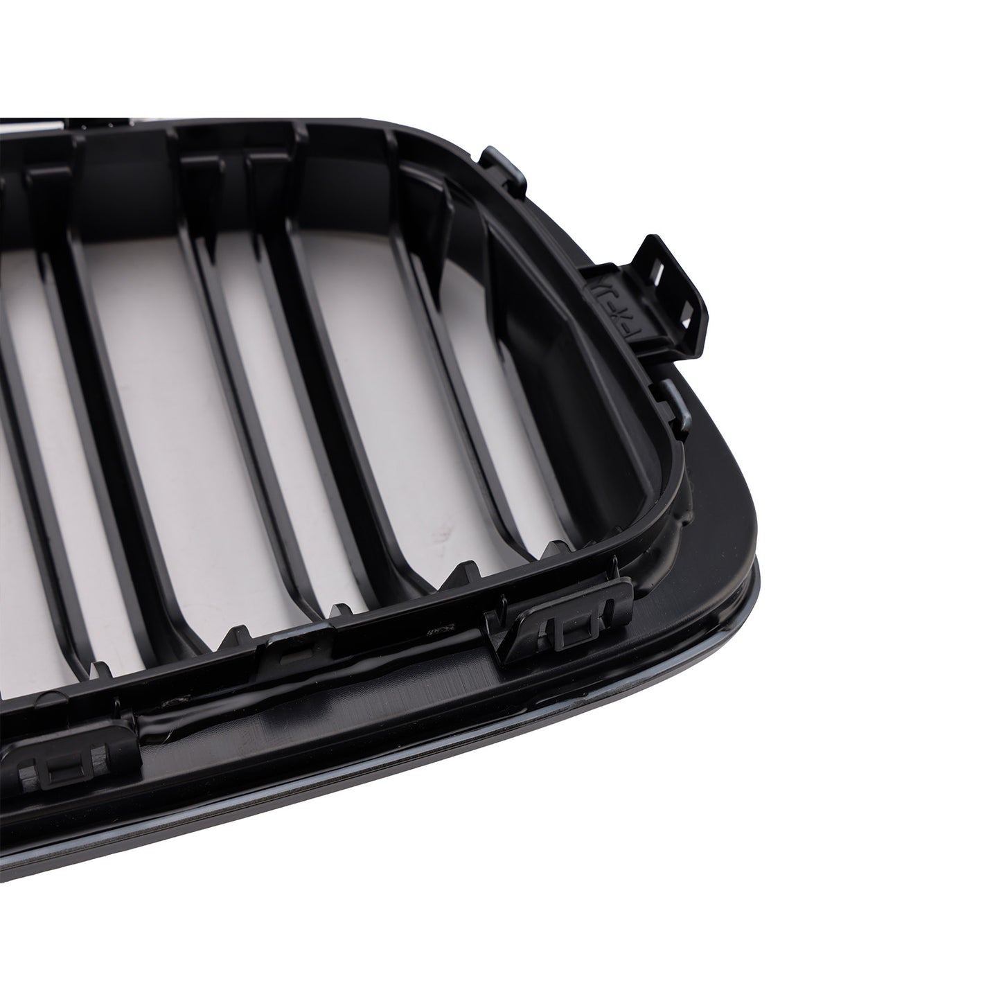 2PCS Front Bumper Kidney Grille Grill Fit BMW 1 Series F20 F21 2012-2014