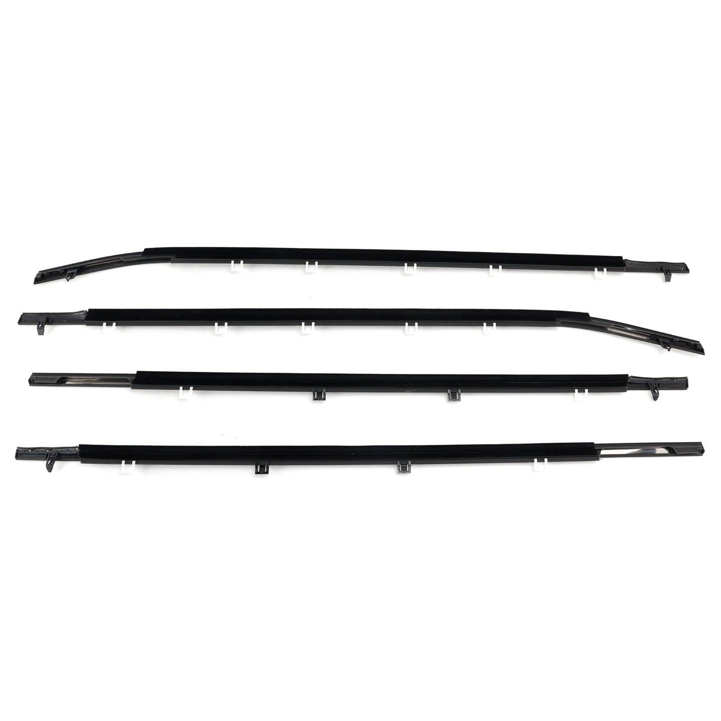 Odyssey 2011-2017 4PCS Weatherstrips Seal 72410-TK8-A11 Door Belt Molding 72910-TK8-A01  72950-TK8-A01