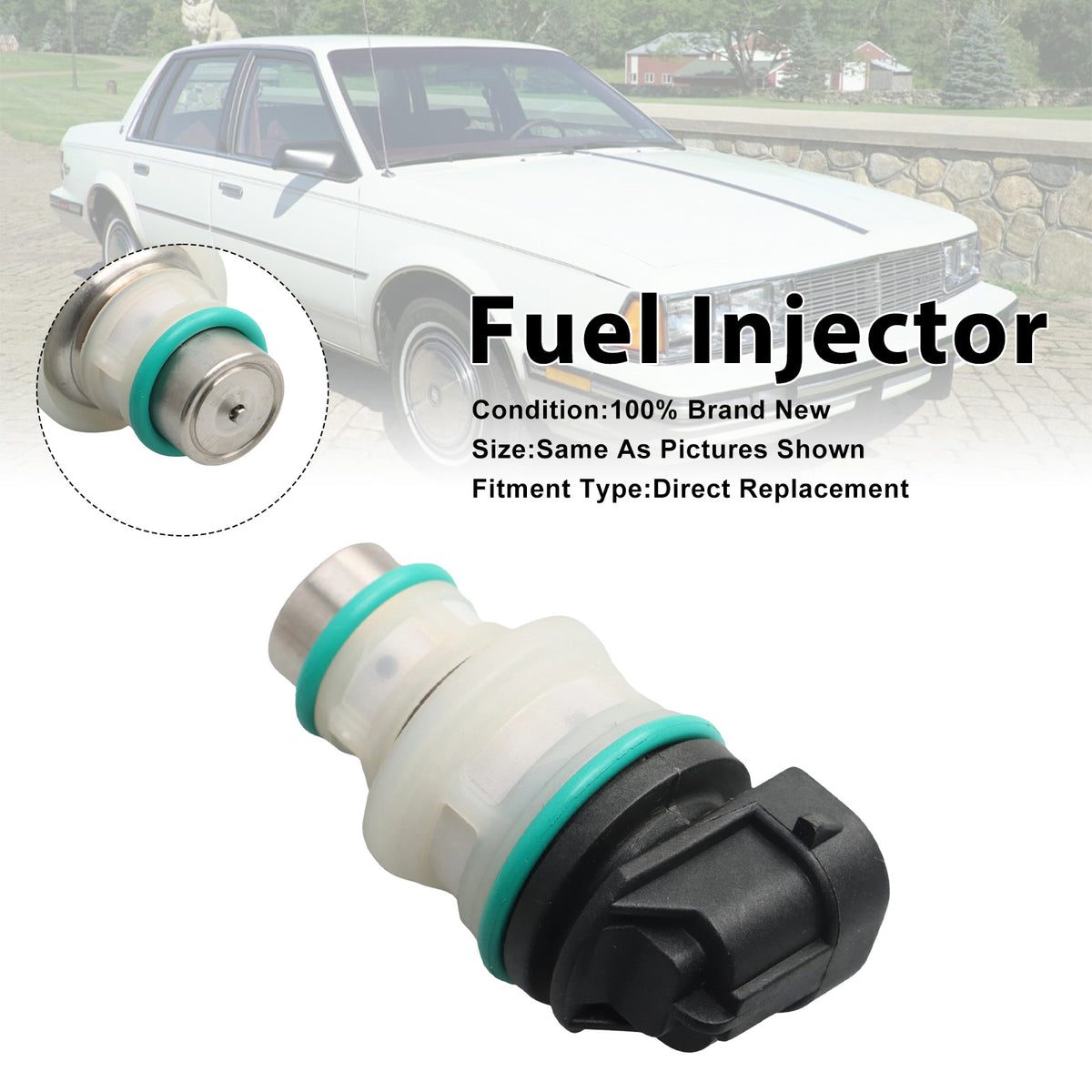 Chevrolet Beretta 2.0L 1987-1989 1Pcs Fuel Injector