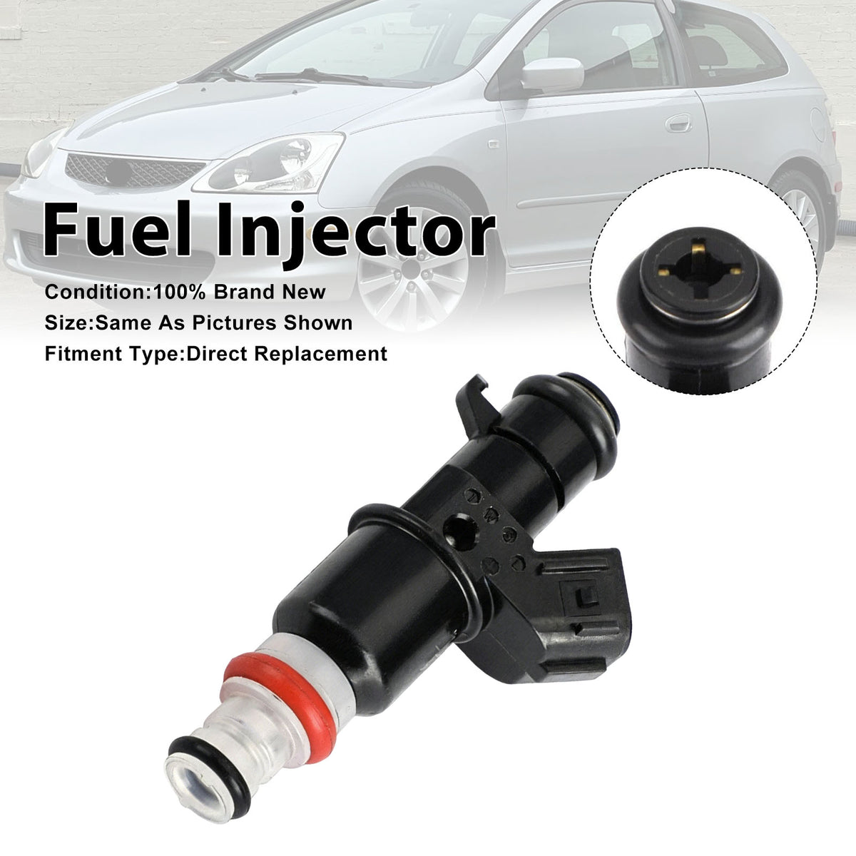 Honda CR-V 2.4L L4 2002-2004 1Pcs Fuel Injector