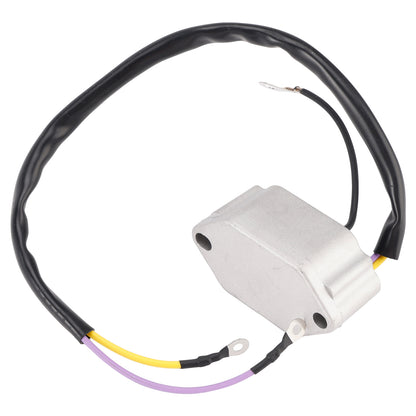 variety of 85/90/100/110/115/140/150/170/175/185/200 and 235 HP 1979-1983 V4 V6 Evinrude/Johnson Outboard Motors. Voltage Regulator