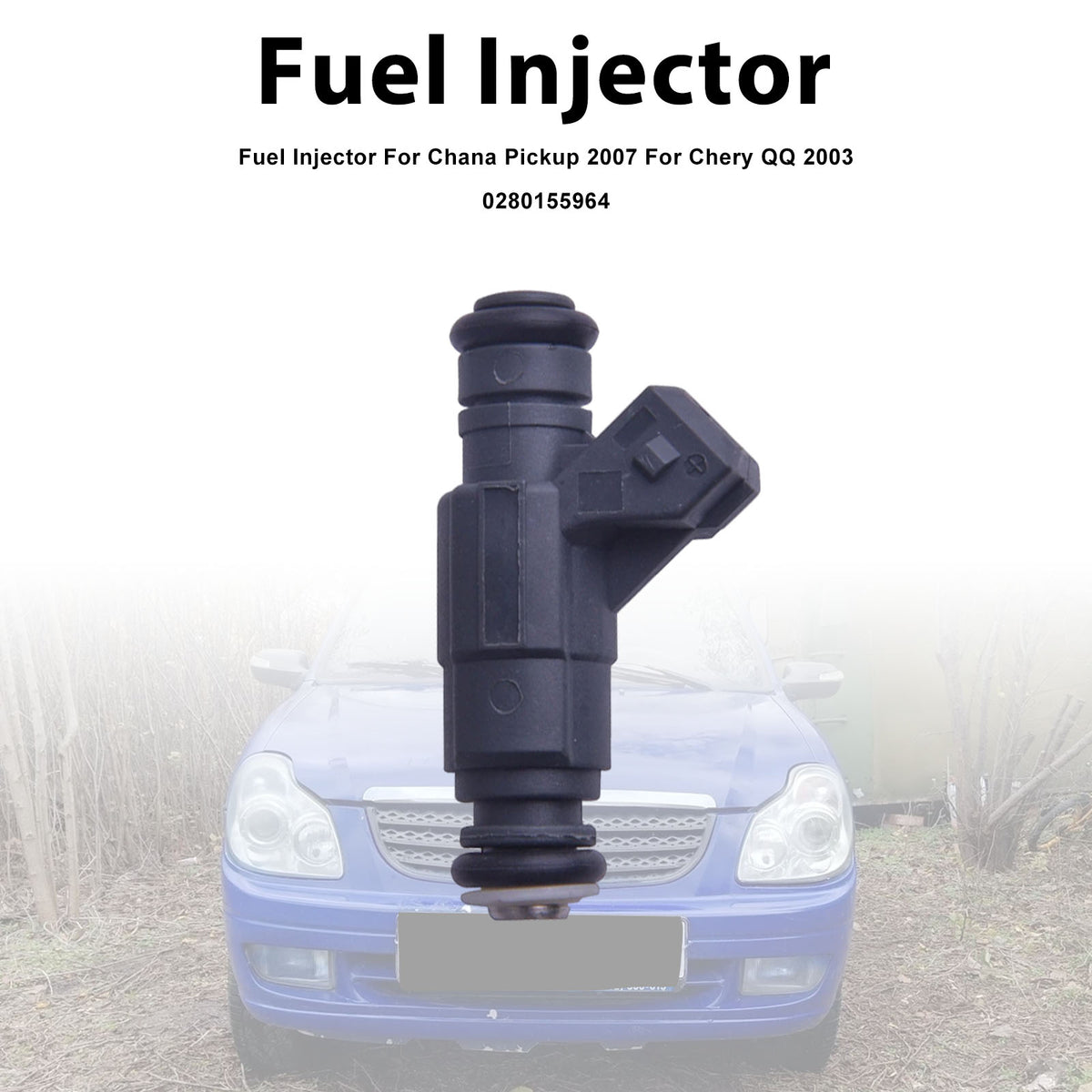 Chery QQ 1.1L 2003 1Pcs Fuel Injector