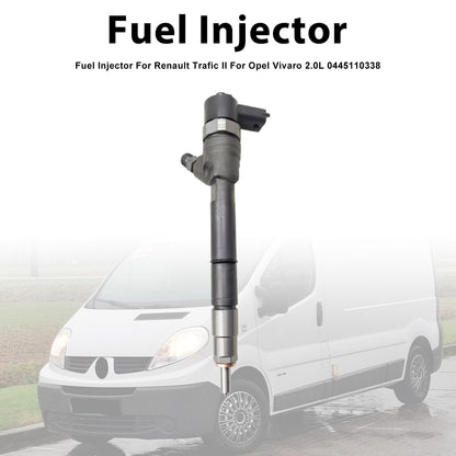 Opel Vivaro 2.0L 1Pcs Fuel Injector