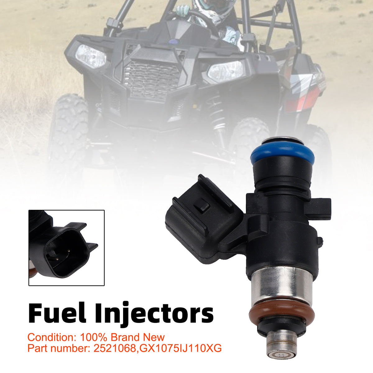 Polaris Sportsman 570 EPS 2014-2020 2521068 Fuel Injectors GX1075IJ110XG