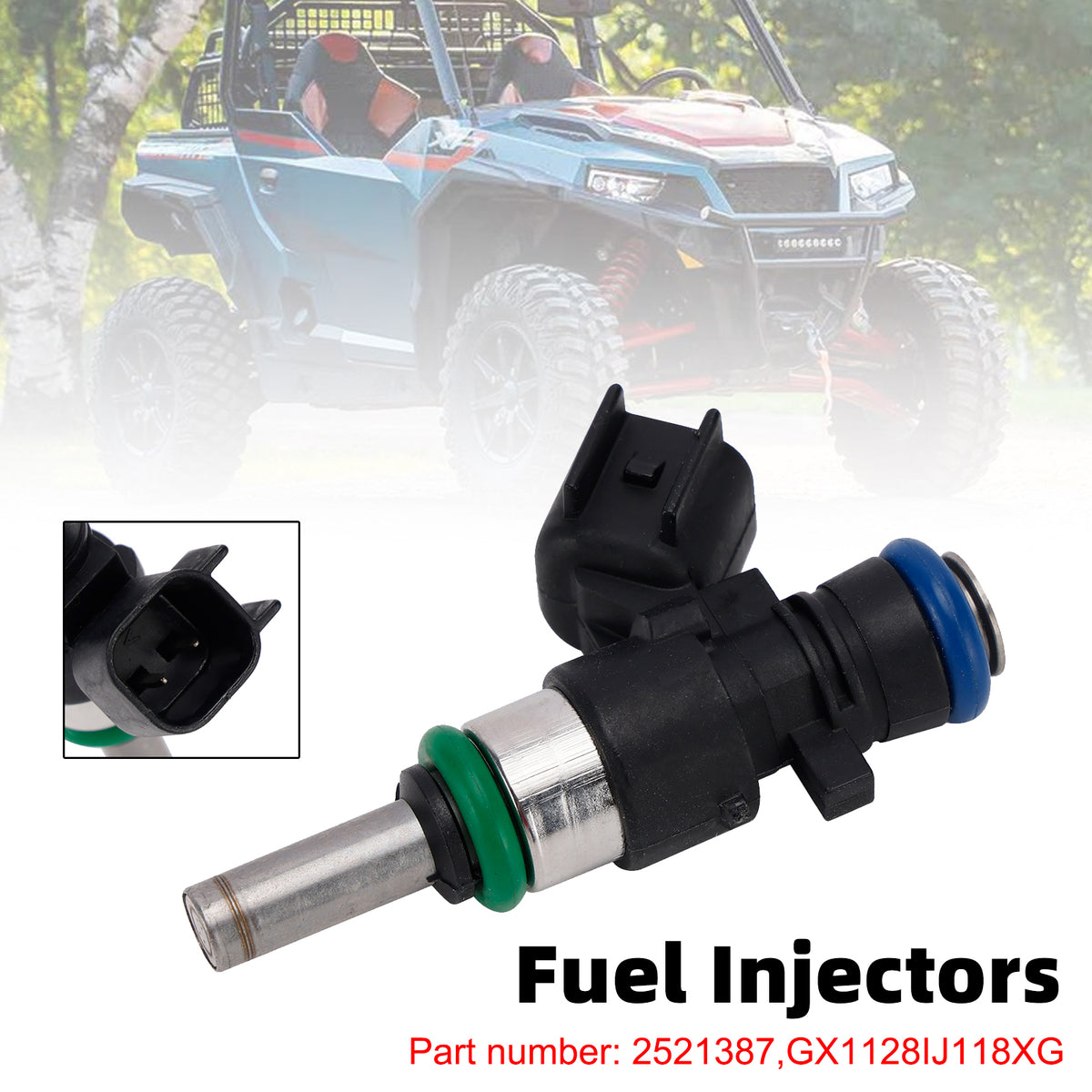 Polaris Rzr Trail S 1000 2021-2026 2521387 Fuel Injectors GX1128IJ118XG