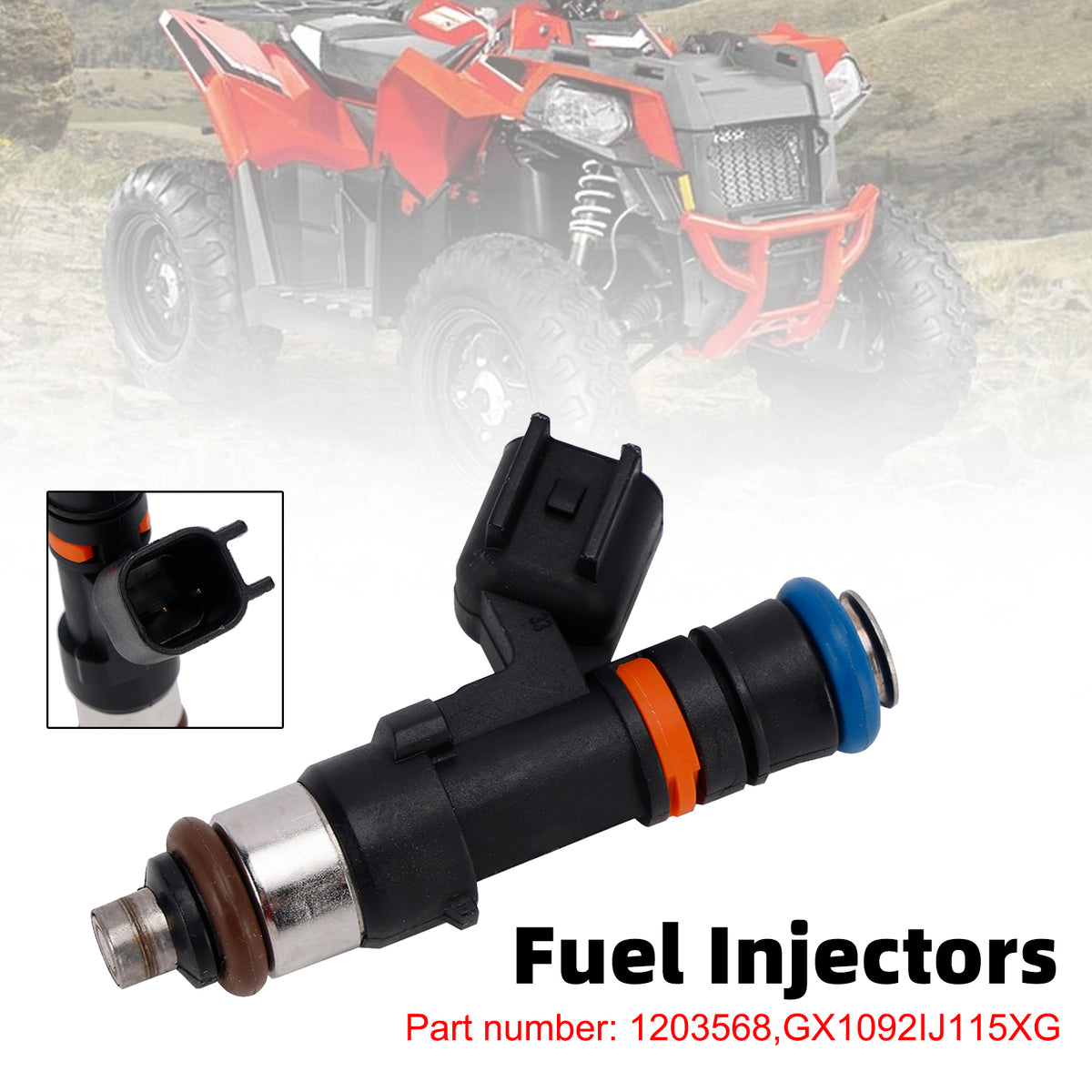 Polaris Sportsman XP Touring 1000 Trail 2022-2025 Fuel Injectors 1203568