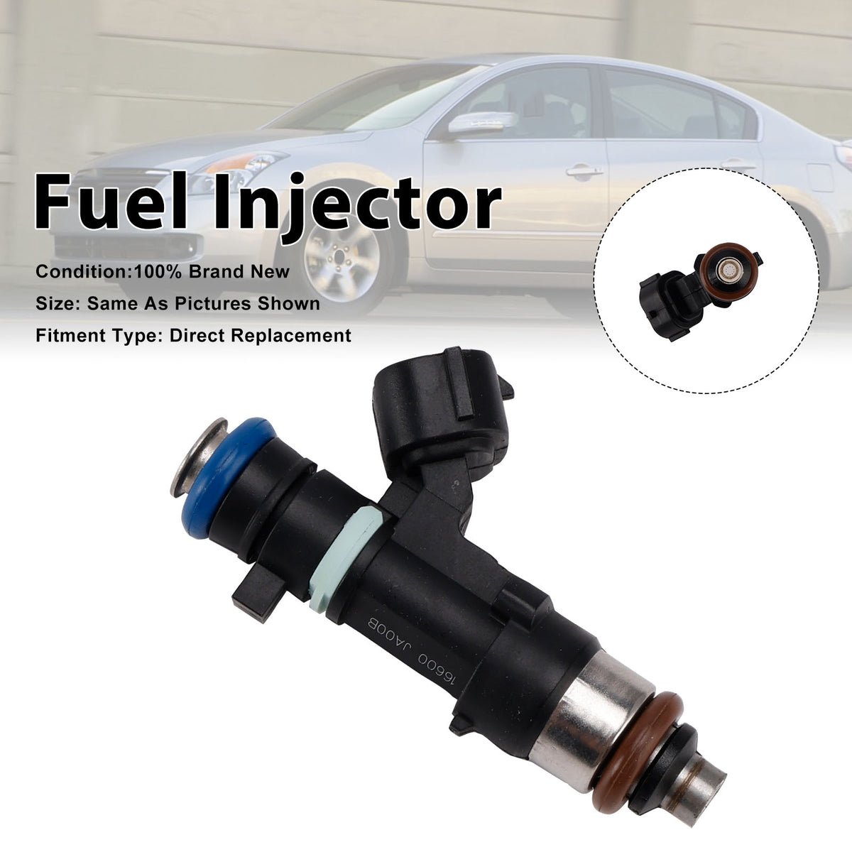 Nissan Rogue 2.5L 2008-2015 1Pcs Fuel Injector