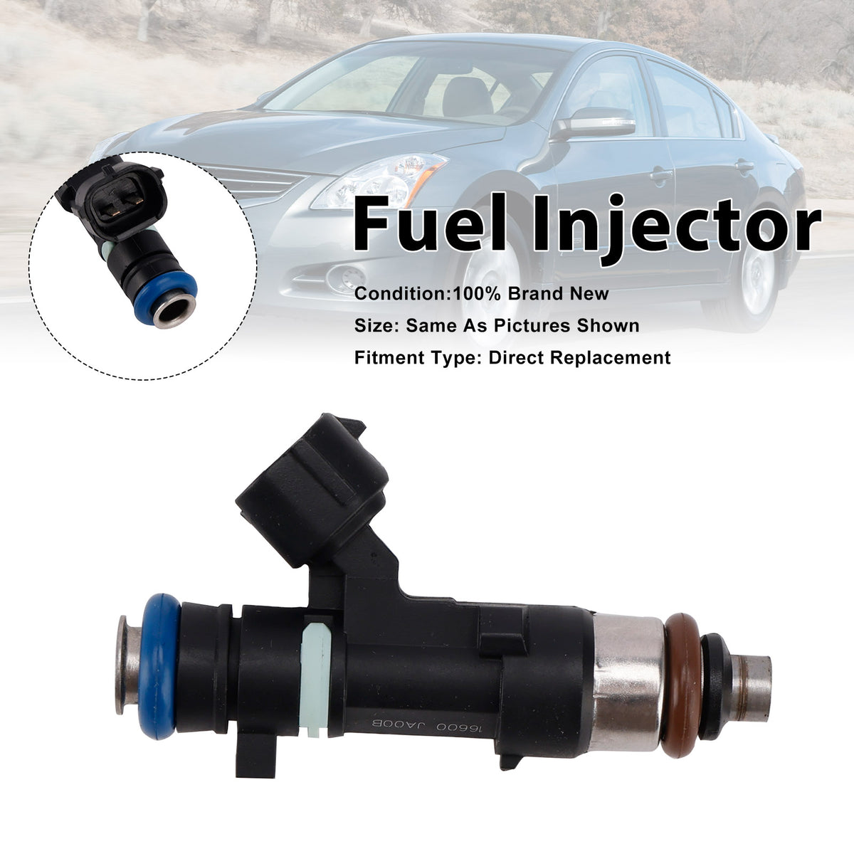 Nissan Sentra 2.5L 2007-2012 1Pcs Fuel Injector