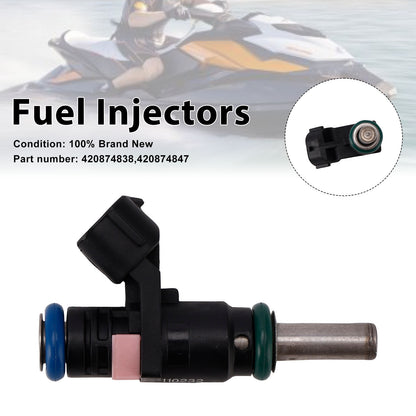 Sea-Doo 2014 SPARK ACE 900 2UP Air Intake Manifold And Throttle Body 420874847 Fuel Injectors 420874838