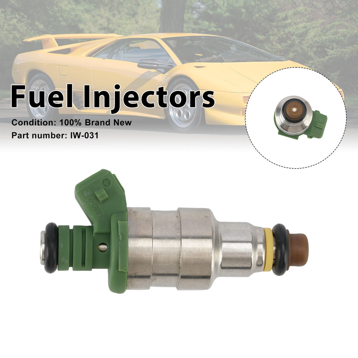 Lamborghini all Diablo 1991-2001 IW031 Fuel Injectors IW-031