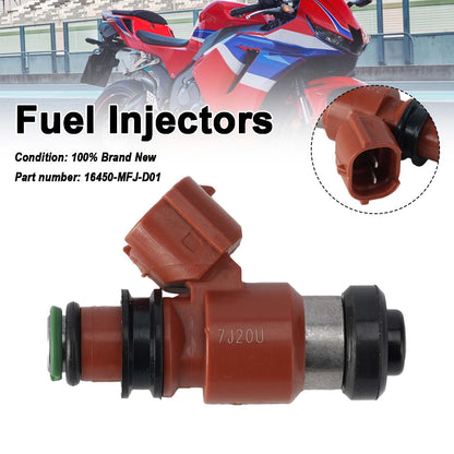 Honda CBR600RR 2007-2024 need 4pcs per Vehical Fuel Injectors 16450-MFJ-D01