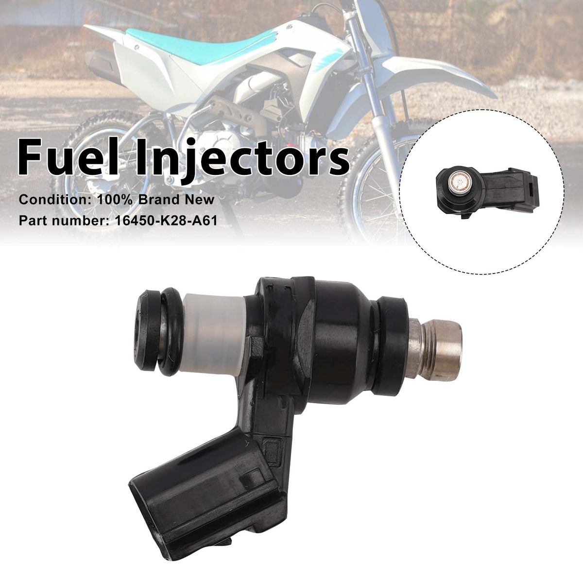 Honda CRF110F 2019-2024 Fuel Injectors 16450-K28-A61