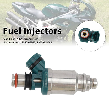 Suzuki TL1000 TL1000R TL1000S TLS1000 1998-2003 Fuel Injectors 195500-5760 195500-5740