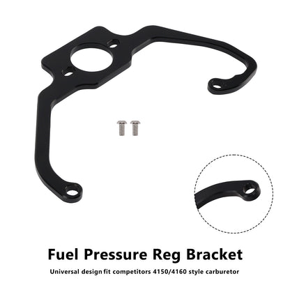 Fuel Pressure Reg Bracket Fit Competitors 4150/4160 Carburetor