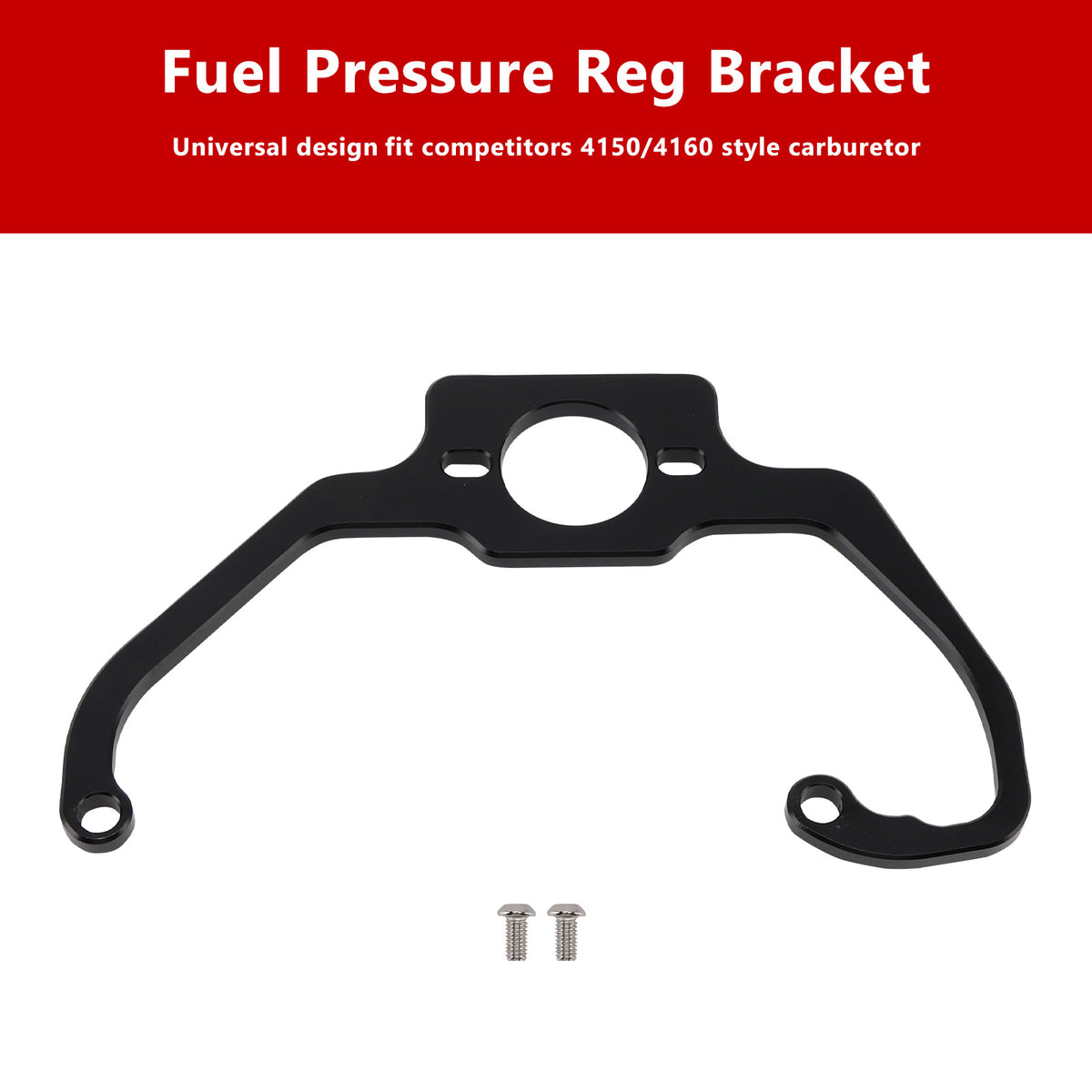 Fuel Pressure Reg Bracket Fit Competitors 4150/4160 Carburetor