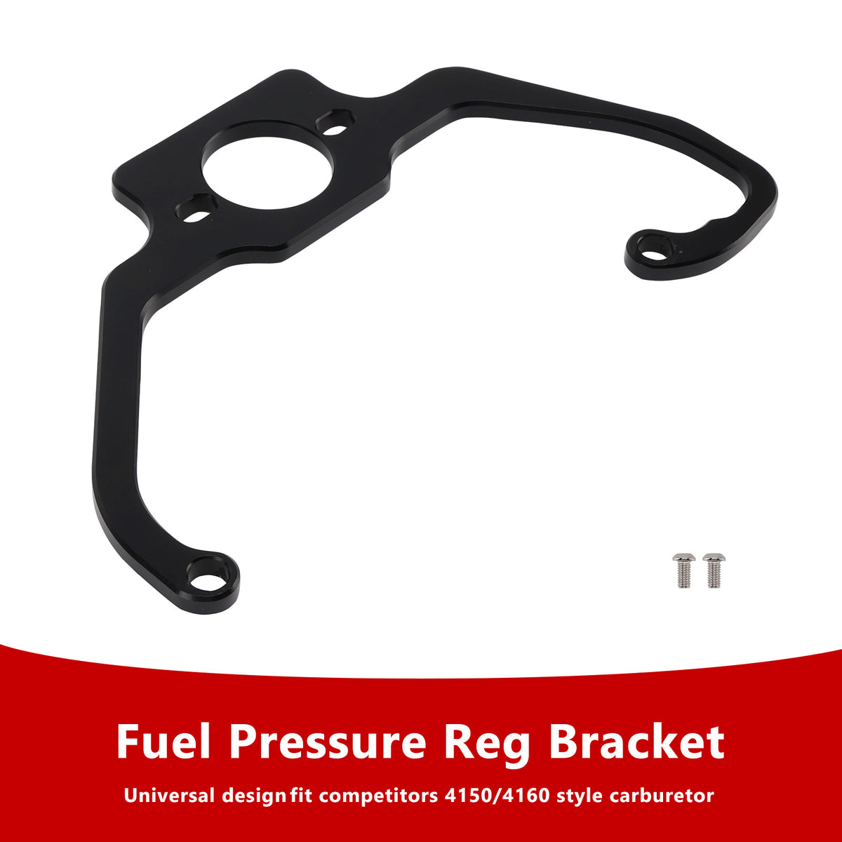 Fuel Pressure Reg Bracket Fit Competitors 4150/4160 Carburetor