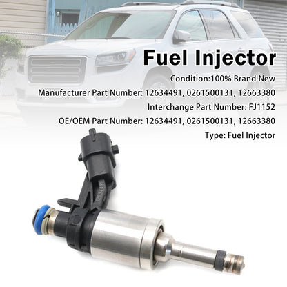 1Pcs Fuel Injector For Chevrolet Traverse 3.6L V6 2012-2017 0261500131