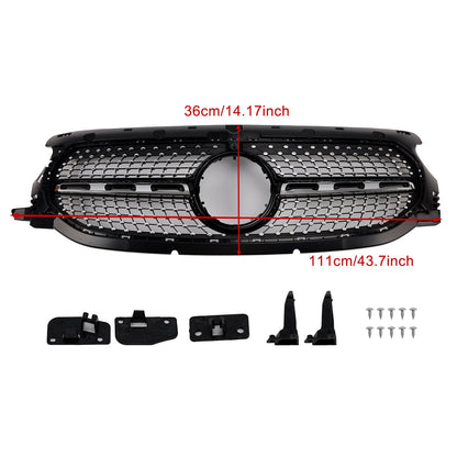 2020-2023 Mercedes-Benz GLA-Class H247 Diamond Front Grille Grill
