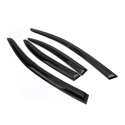 Car Window Sun Rain Guard Visors Kit 6PCS For Mitsubishi Lancer 2008-2017